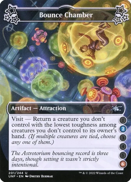 Bounce Chamber, Magic card UNF 201a — Unfinity set