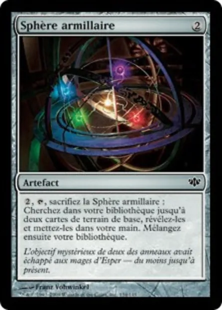 Sphère armillaire, carte Magic CON 134 — extension Conflux