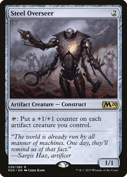 Steel Overseer, Magic card M20 239 — Core Set 2020 set