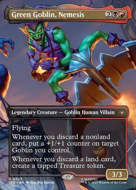 Green Goblin, Nemesis, Magic card SPE 23 — Marvel's Spider-Man Eternal set