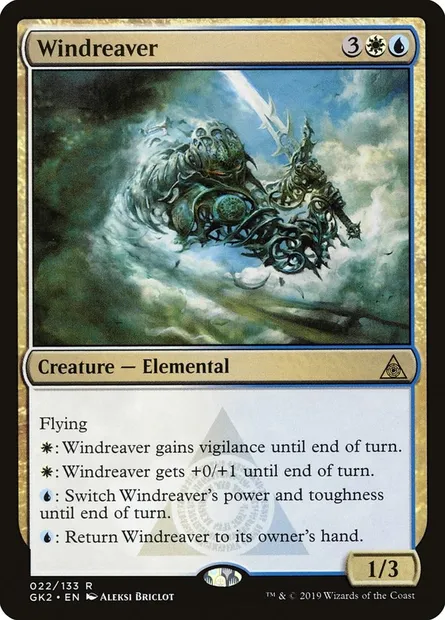 Windreaver, Magic card GK2 22 — RNA Guild Kit set