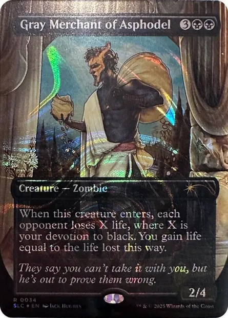 Gray Merchant of Asphodel, Magic card SLC 34 — Secret Lair Countdown set