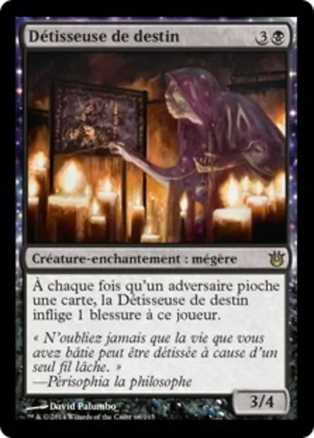 Détisseuse de destin, carte Magic BNG 68 — extension Créations divines
