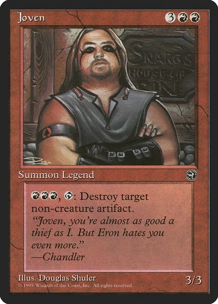 Joven, Magic card HML 77 — Homelands set