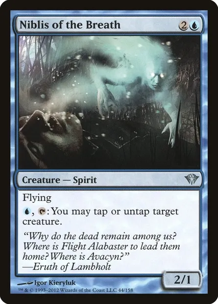 Niblis of the Breath, Magic card DKA 44 — Dark Ascension set
