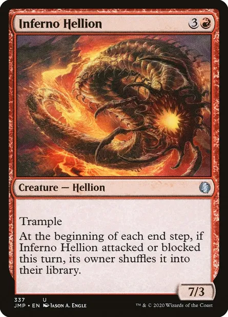 Inferno Hellion, Magic card JMP 337 — Jumpstart set