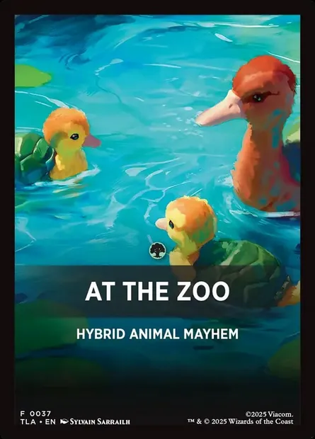 At the Zoo, Magic card JTLA 37 — Avatar: The Last Airbender Jumpstart Front Cards set