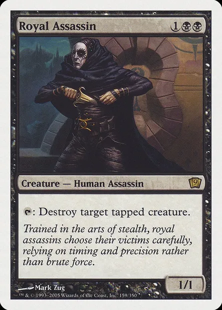 Royal Assassin, Magic card 9ED 159 — Ninth Edition set
