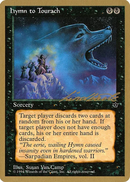 Hymn to Tourach, Magic card PTC ll38a — Pro Tour Collector Set set