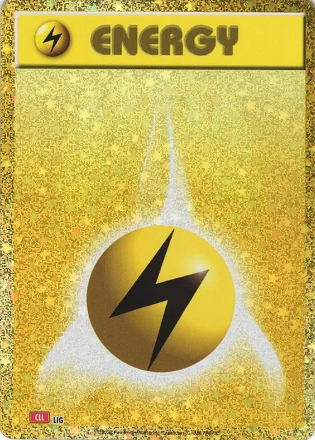 Lightning Energy, Pokémon card CLL LIG — Pokémon Card Game Classic: Charizard & Ho-Oh ex Deck set