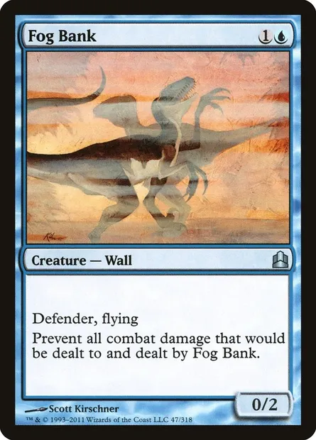 Fog Bank, Magic card CMD 47 — Commander 2011 set