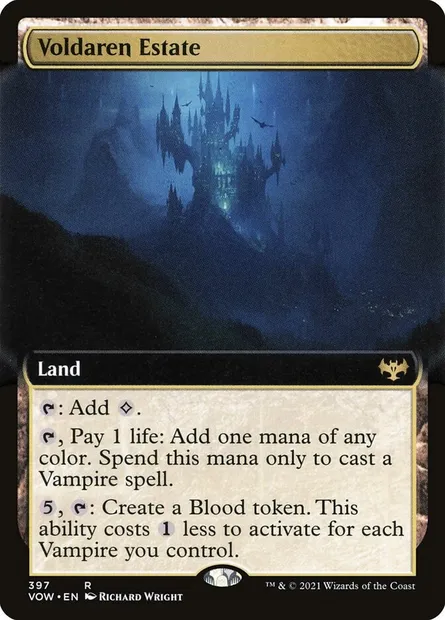Voldaren Estate, Magic card VOW 397 — Innistrad: Crimson Vow set