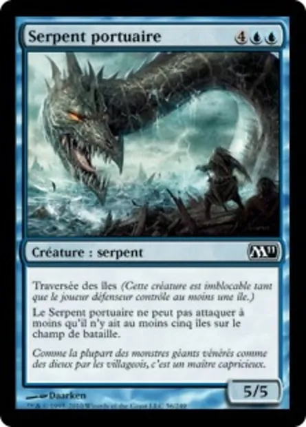 Serpent portuaire, carte Magic M11 56 — extension Magic 2011
