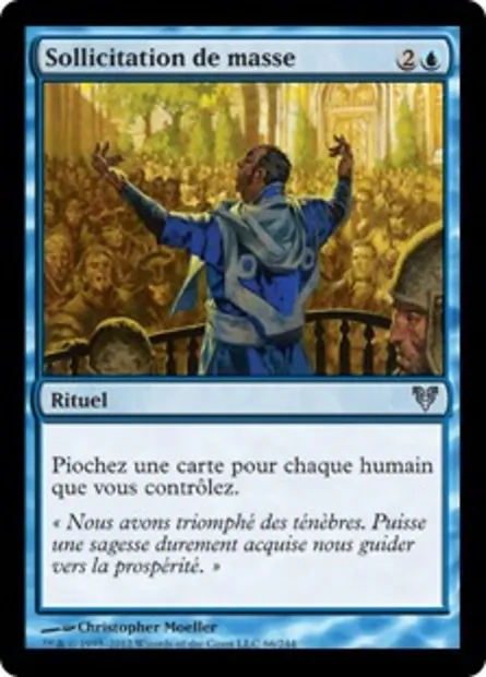 Sollicitation de masse, carte Magic AVR 66 — extension Avacyn ressuscitée