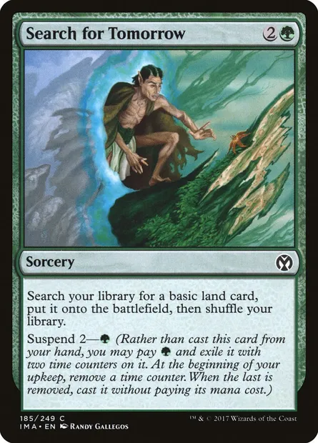 Search for Tomorrow, Magic card IMA 185 — Iconic Masters set
