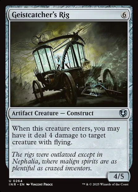Geistcatcher's Rig, Magic card INR 264 — Innistrad Remastered set