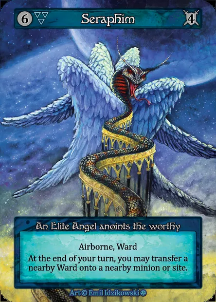 Seraphim, carte Sorcery GOT 166 — extension Gothic