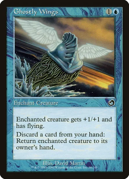 Ailes évanescentes, carte Magic TOR 38 — extension Tourment