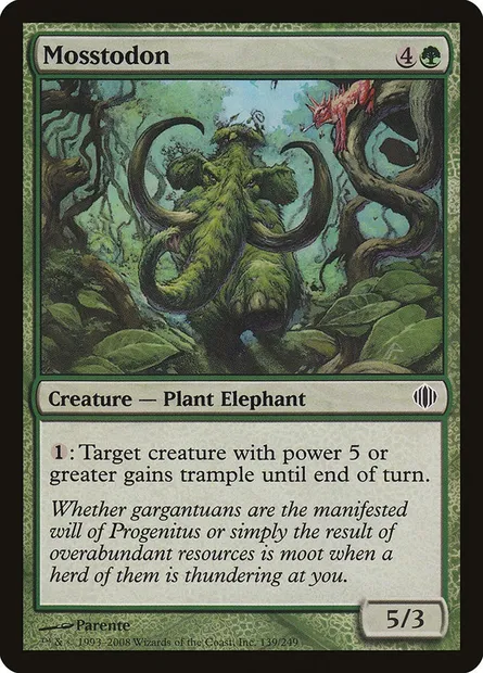 Mosstodon, Magic card ALA 139 — Shards of Alara set