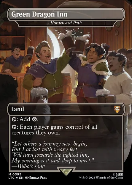 Homeward Path, Magic card LTC 395 — Tales of Middle-earth Commander set