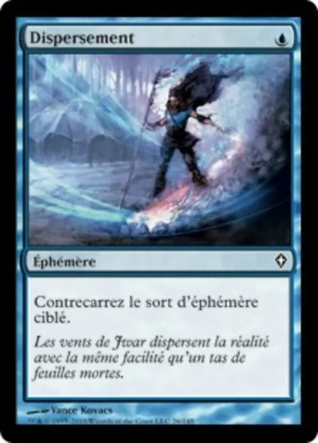 Dispersement, carte Magic WWK 26 — extension Worldwake