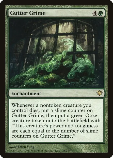 Gutter Grime, Magic card ISD 186 — Innistrad set