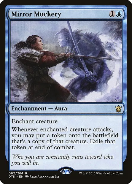 Mirror Mockery, Magic card DTK 62 — Dragons of Tarkir set