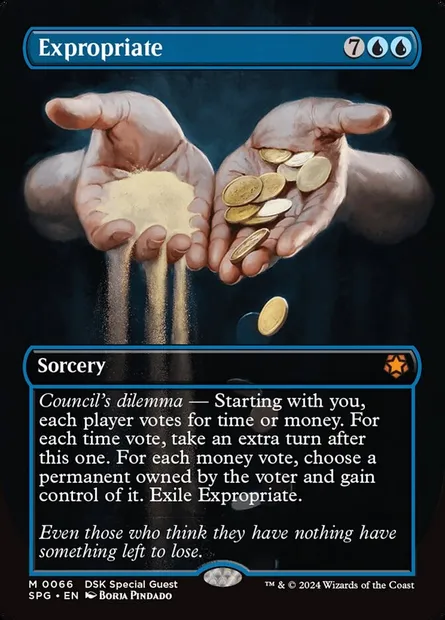 Expropriate, Magic card SPG 66 — Special Guests set