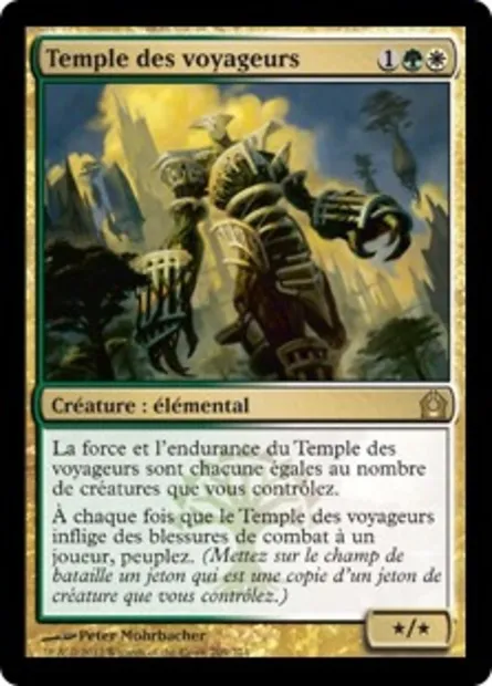 Temple des voyageurs, carte Magic RTR 209 — extension Retour à Ravnica