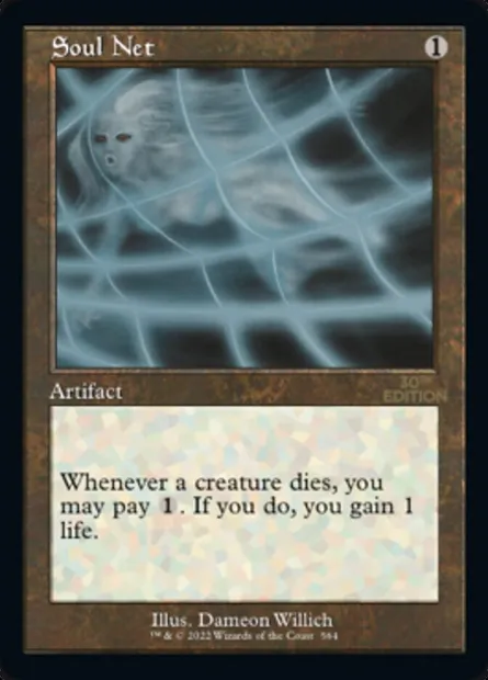 Rets des âmes, carte Magic 30A 564 — extension 30th Anniversary Edition