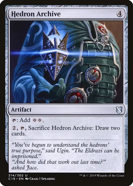 Hedron Archive, Magic card C19 214 — Commander 2019 set
