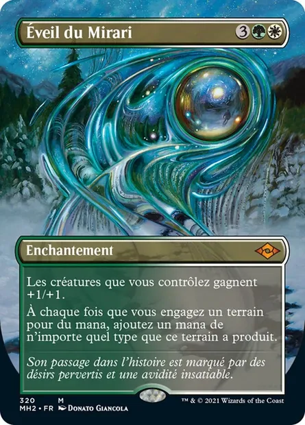 Éveil du Mirari, carte Magic MH2 320 — extension Horizons du Modern 2