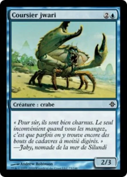 Coursier jwari, carte Magic ROE 73 — extension L'ascension des Eldrazi