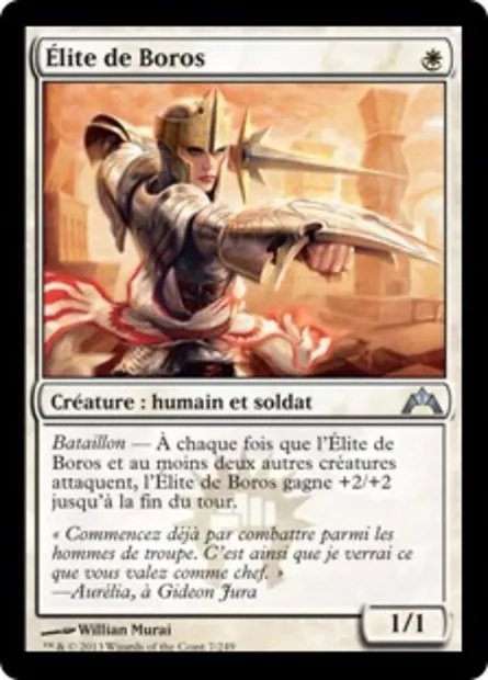 Élite de Boros, carte Magic GTC 7 — extension Insurrection