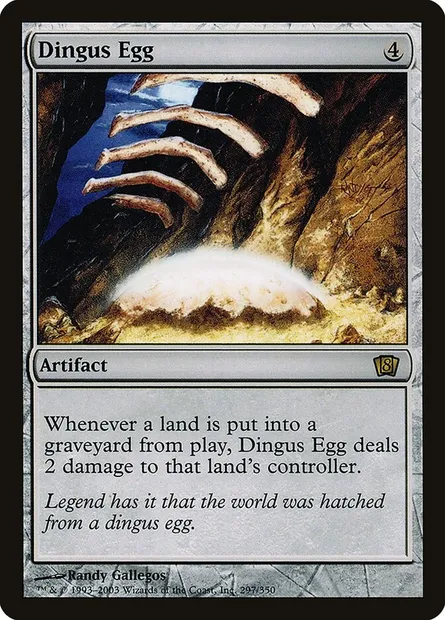 Dingus Egg, Magic card 8ED 297★ — Eighth Edition set