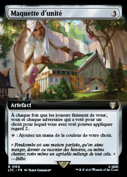 Maquette d'unité, carte Magic LTC 158 — extension Tales of Middle-earth Commander