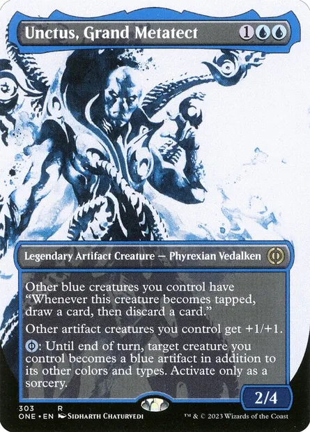 Unctus, Grand Metatect, Magic card ONE 303 — Phyrexia: All Will Be One set