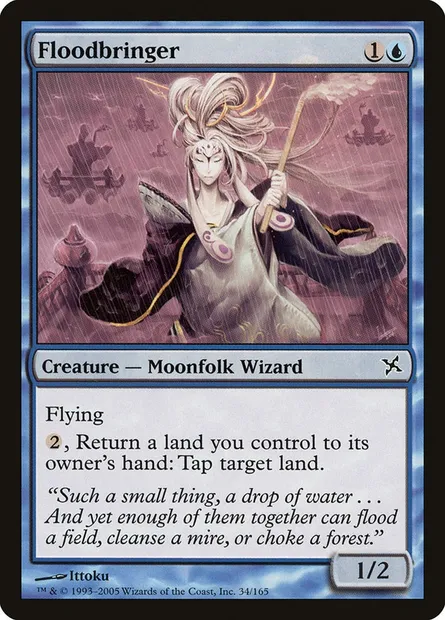 Floodbringer, Magic card BOK 34 — Betrayers of Kamigawa set