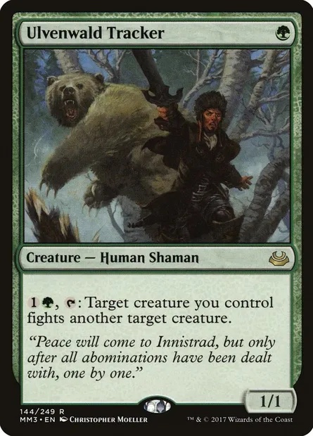 Traqueur d'Ulvenwald, carte Magic MM3 144 — extension Modern Masters 2017