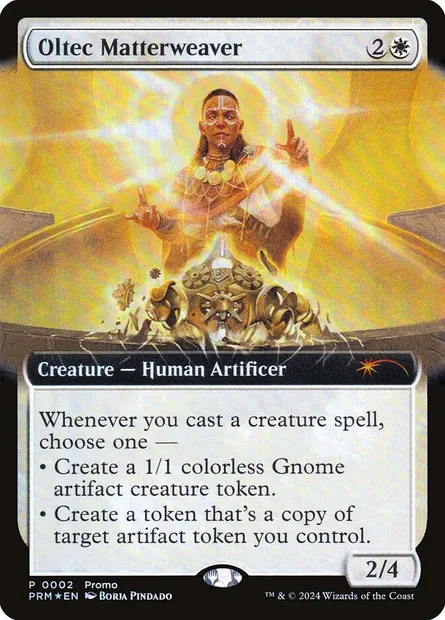 Oltec Matterweaver, Magic card PW24 12 — Wizards Play Network 2024 set