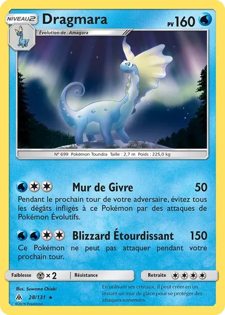 Dragmara, carte Pokémon FLI 28 — extension Lumière Interdite