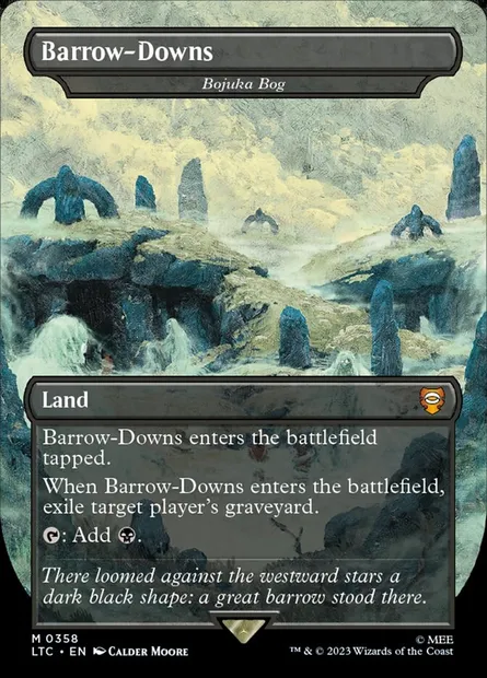 Bojuka Bog, Magic card LTC 358 — Tales of Middle-earth Commander set