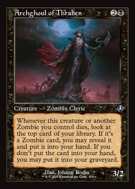 Archigoule de Thraben, carte Magic INR 370 — extension Innistrad Remastered