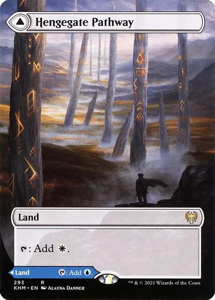 Hengegate Pathway // Mistgate Pathway, Magic card KHM 293 — Kaldheim set