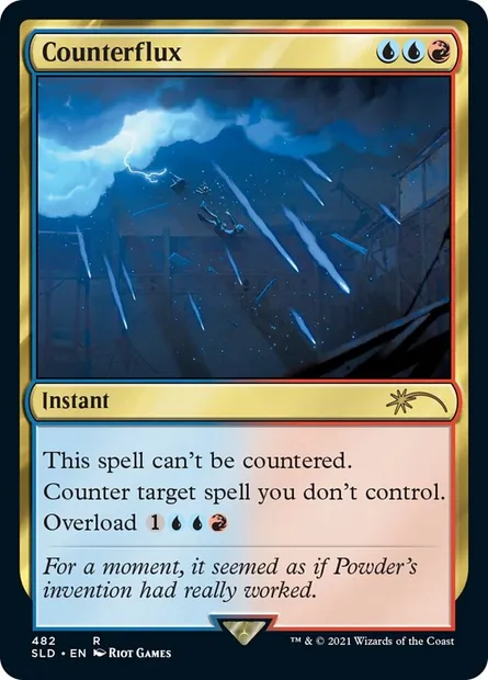 Counterflux, Magic card SLD 482 — Secret Lair Drop set