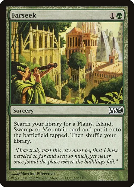 Farseek, Magic card M13 170 — Magic 2013 set