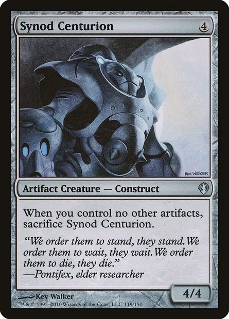 Synod Centurion, Magic card ARC 119 — Archenemy set