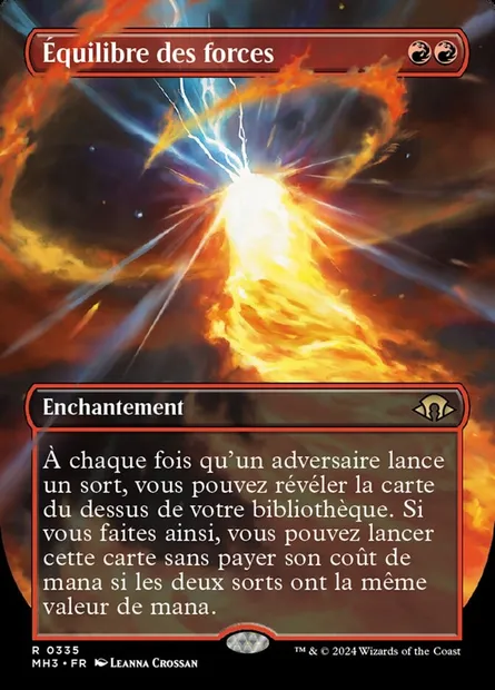 Équilibre des forces, carte Magic MH3 335 — extension Modern Horizons 3