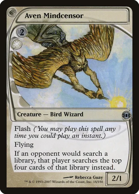 Aven Mindcensor, Magic card FUT 18 — Future Sight set