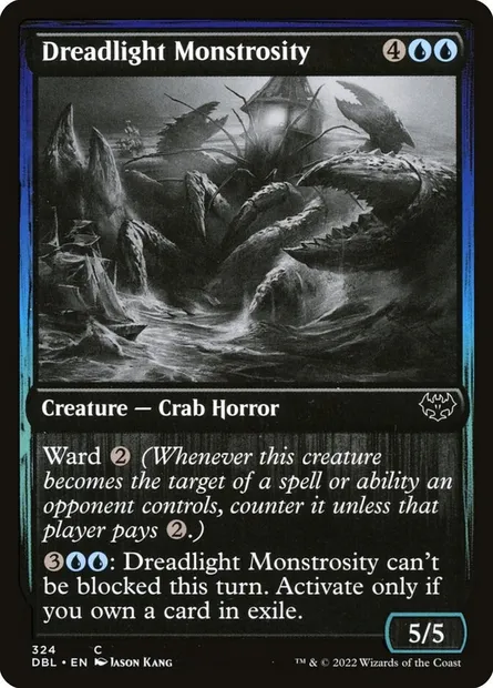 Dreadlight Monstrosity, Magic card DBL 324 — Innistrad: Double Feature set